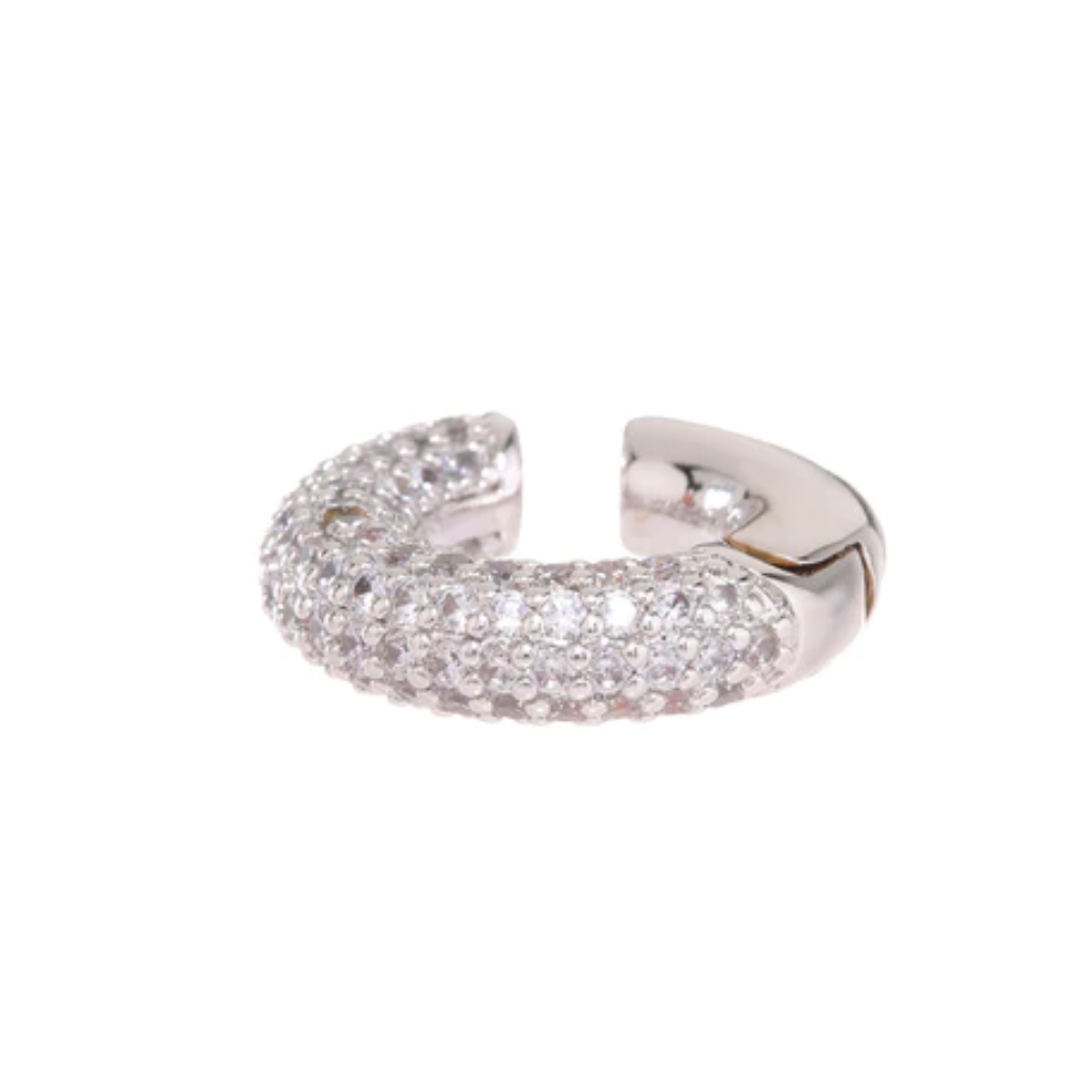 Pave Amalfi Ear Cuff-Luv AJ-1000 Palms