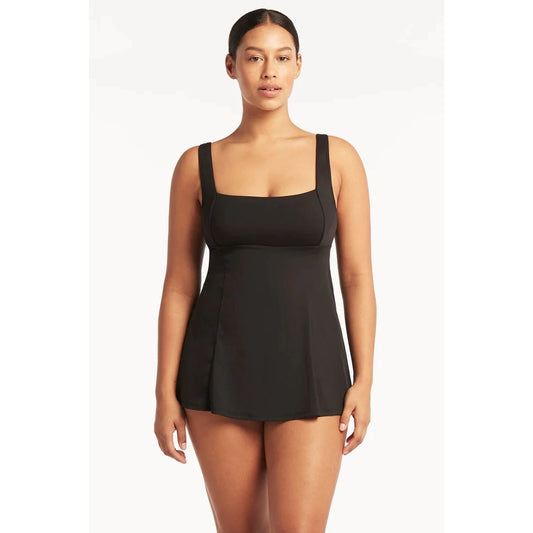 Essentials Square Swim Dress-Sealevel-1000 Palms