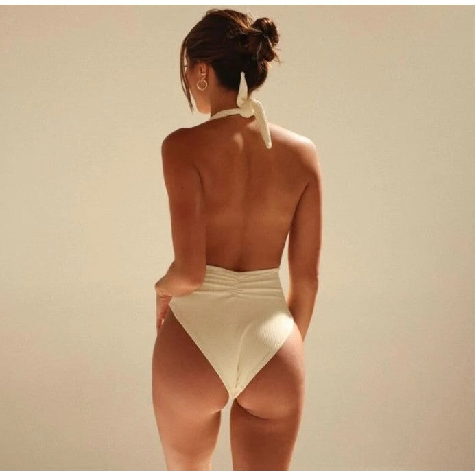 Tropez Tie-Up One Piece-Montce-1000 Palms