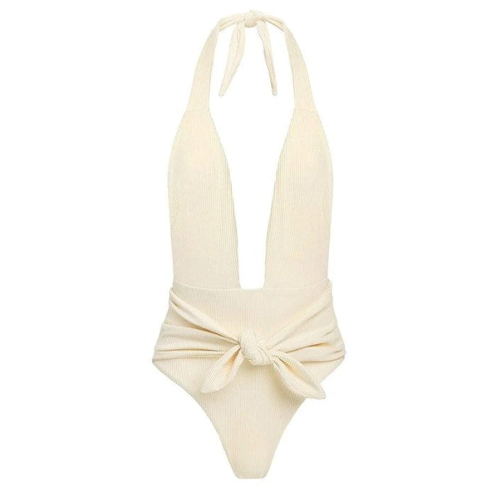 Tropez Tie-Up One Piece-Montce-1000 Palms