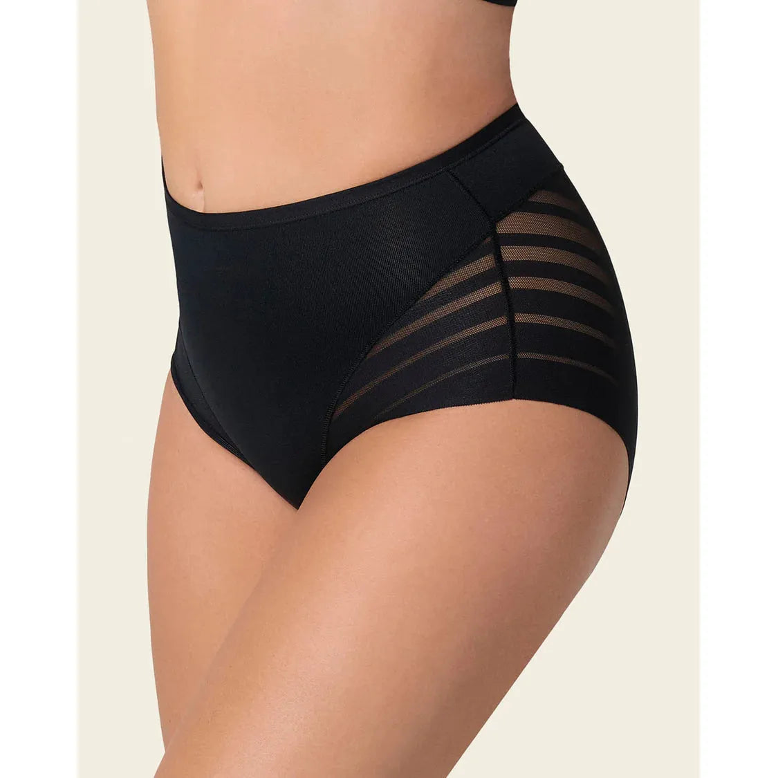 Lace Classic Shaper Panty-LEONISA-1000 Palms