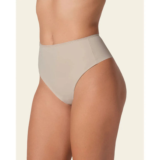 Seamless Thong Shaper Panty-LEONISA-1000 Palms
