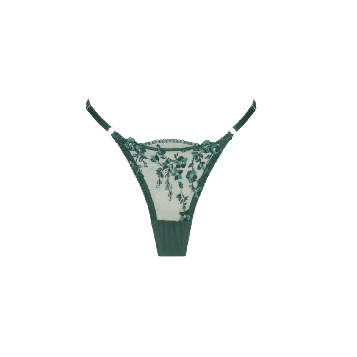 Sofia Thong Emerald-Kat the Label-1000 Palms