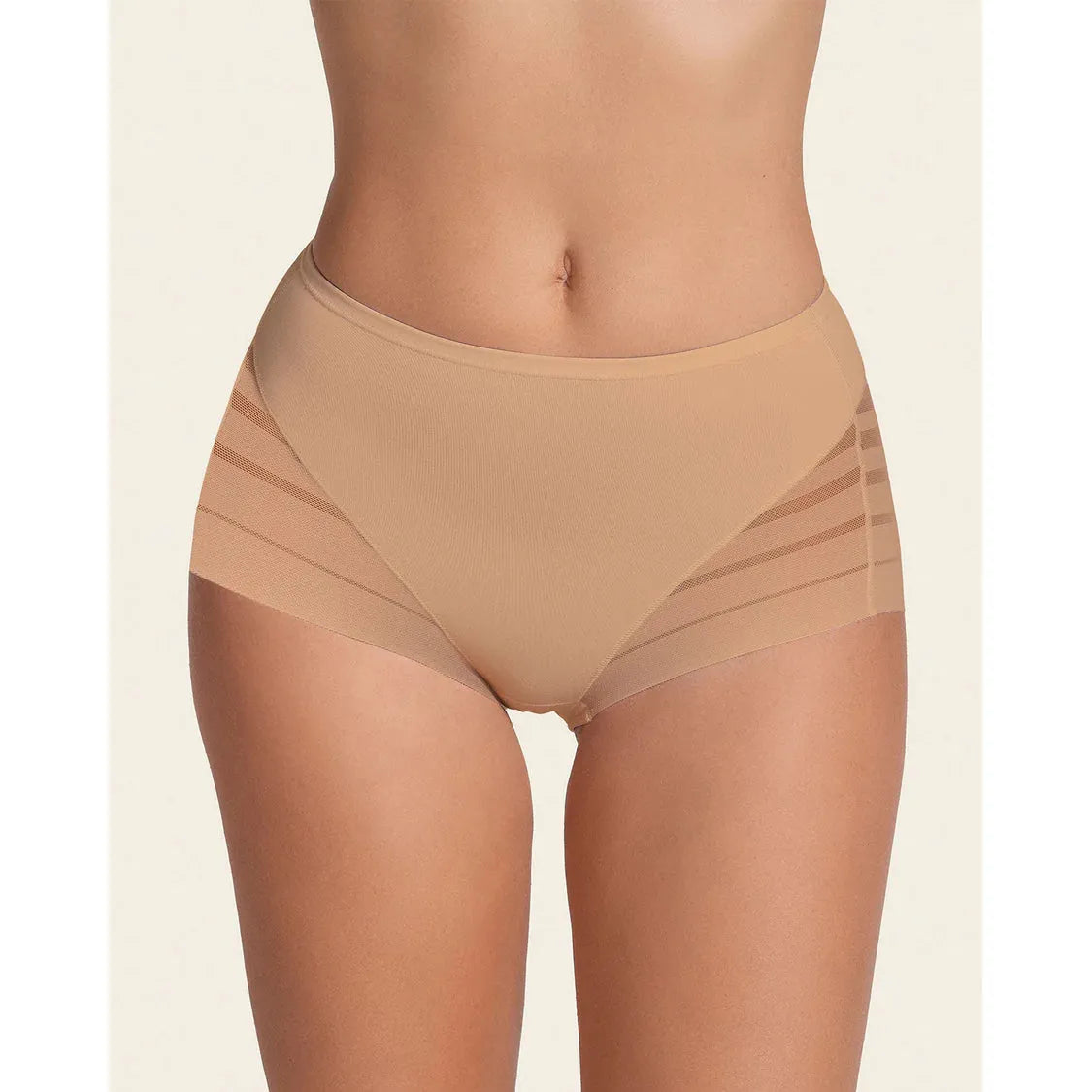 Lace Classic Shaper Panty-LEONISA-1000 Palms
