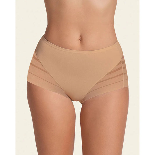 Lace Classic Shaper Panty-LEONISA-1000 Palms