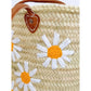Daisies Basket Bag-Pro Handmade-1000 Palms