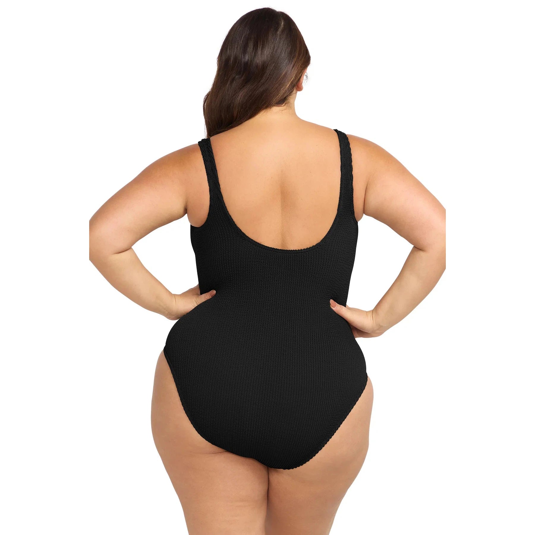 Arte High Neck One Piece-Artesands-1000 Palms