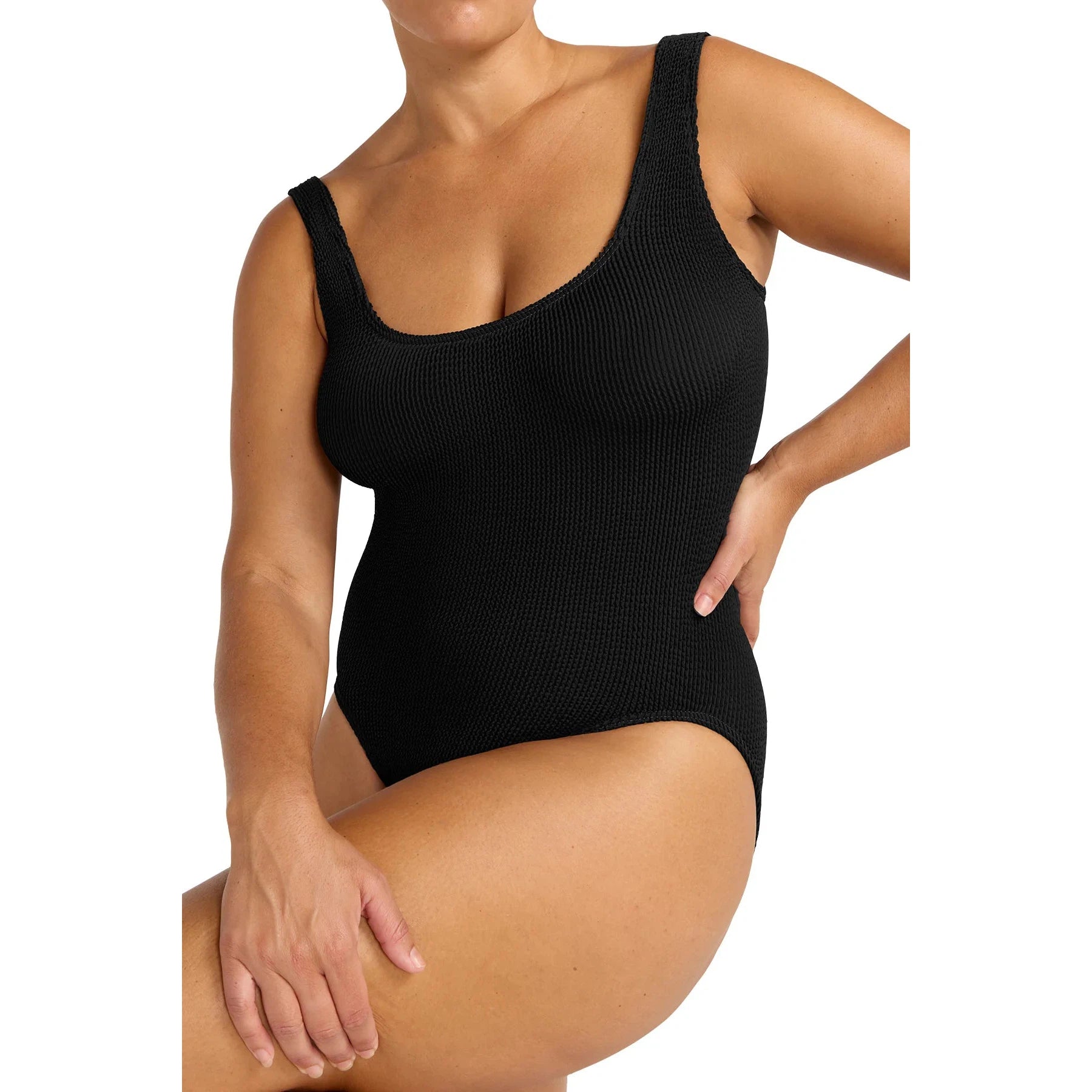 Arte High Neck One Piece-Artesands-1000 Palms