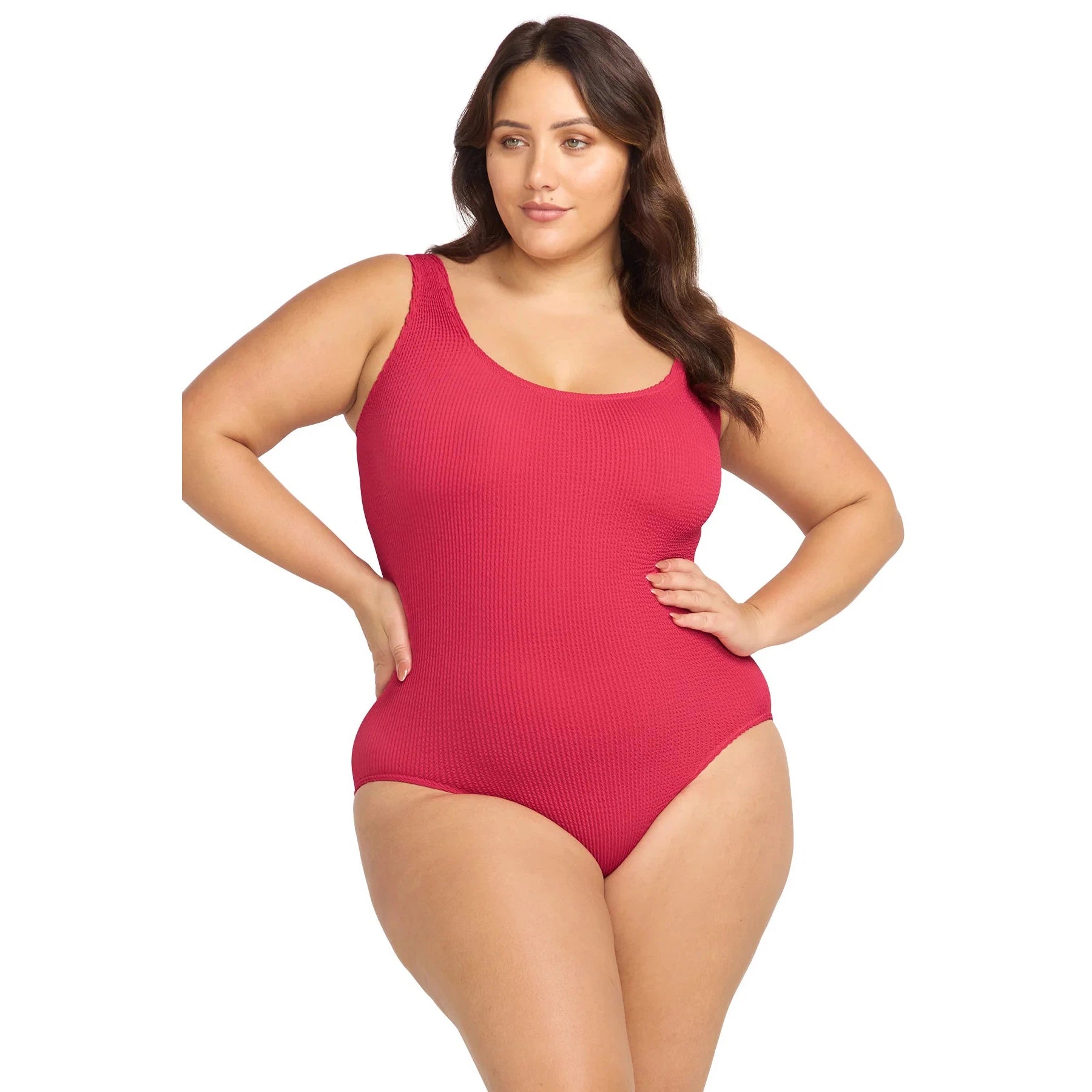 Arte High Neck One Piece-Artesands-1000 Palms