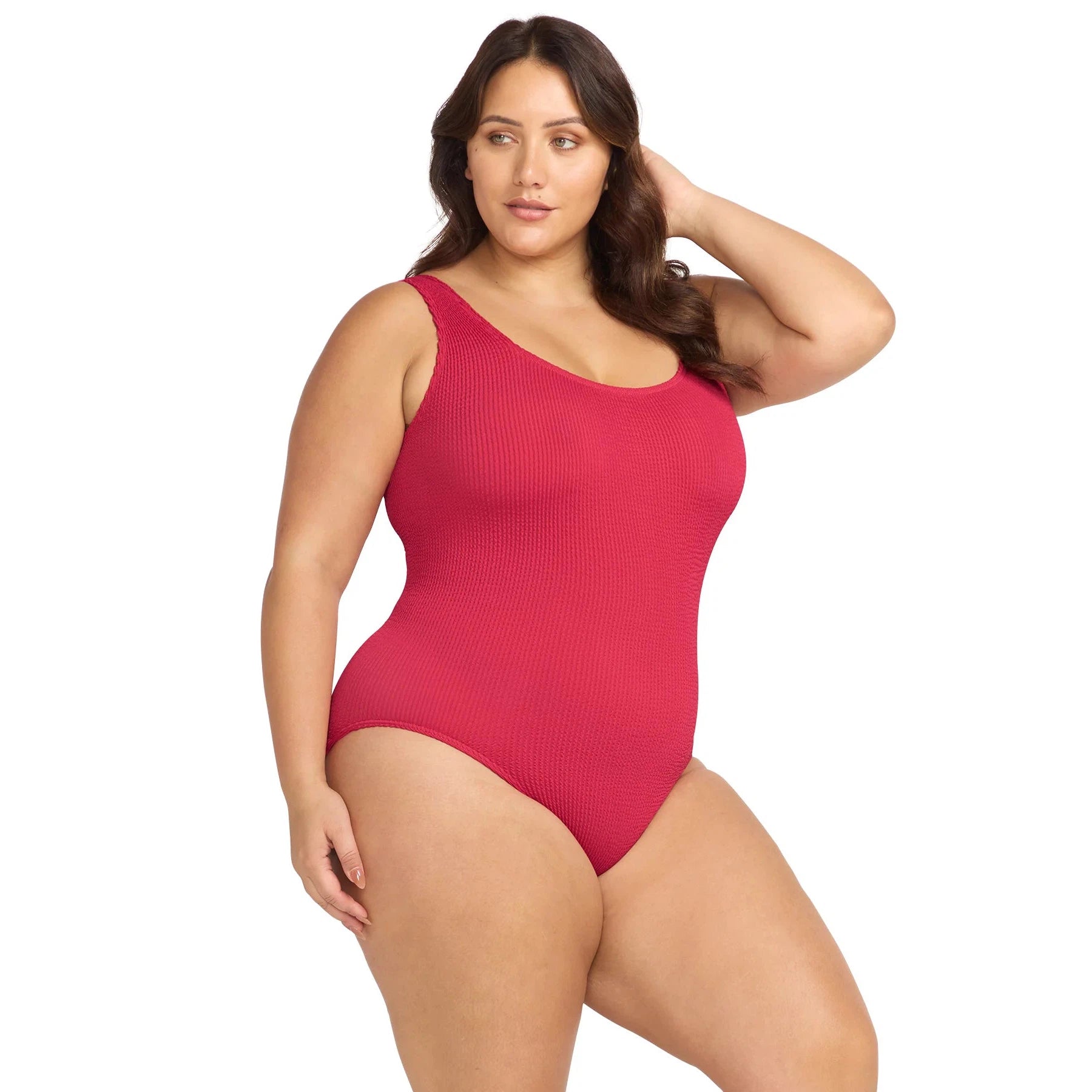 Arte High Neck One Piece-Artesands-1000 Palms