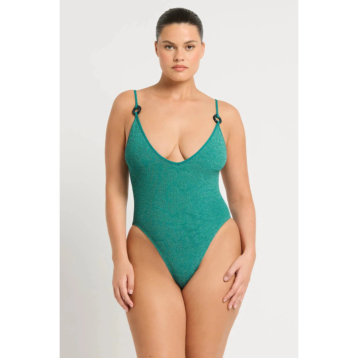 Ring Elena One Piece Teal Lurex-bond-eye-1000 Palms