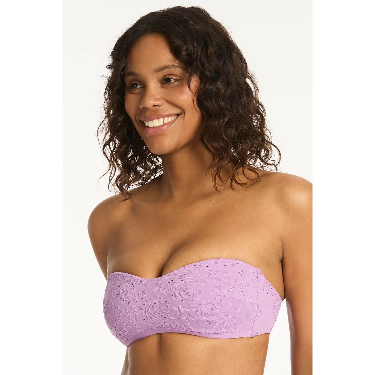 Interlace Seamless Bandeau Top-Sealevel-1000 Palms