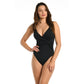Island Goddess Asymmetrical One Piece-La Blanca-1000 Palms