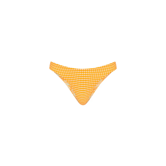 Orange Cream Minimal Full Coverage Bikini Bottom-Kulani Kinis-1000 Palms