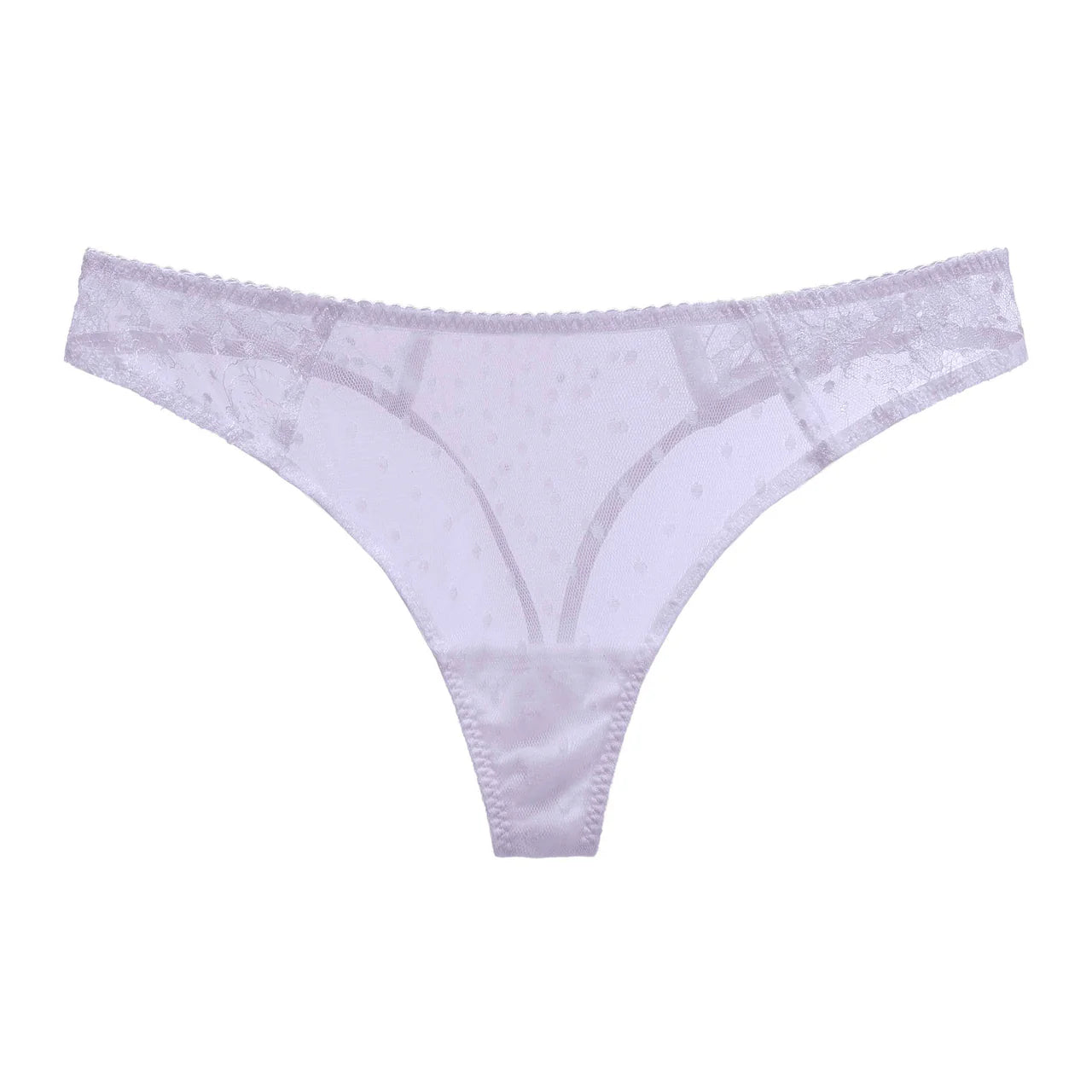 Gin Lilac Leavers Lace Thong-Amour Cache-1000 Palms