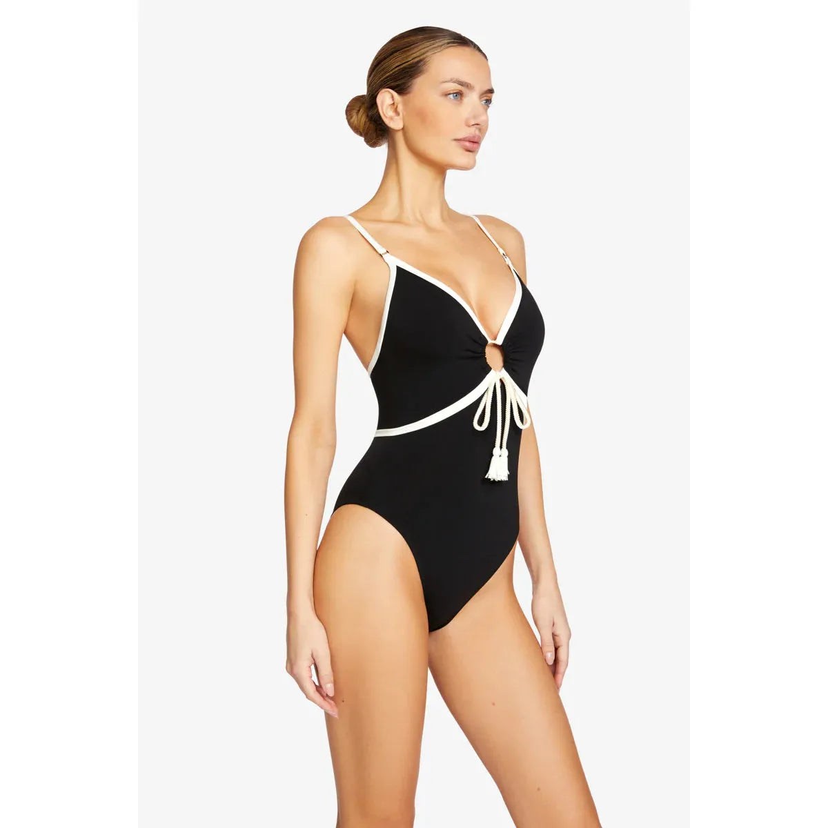Tierna Keyhole One Piece-Robin Piccone-1000 Palms