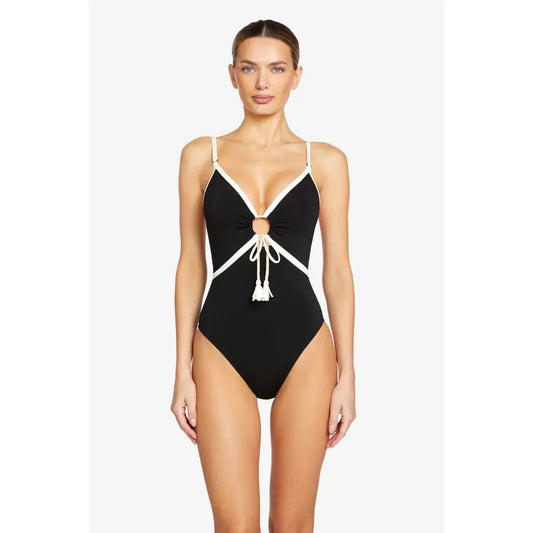 Tierna Keyhole One Piece-Robin Piccone-1000 Palms