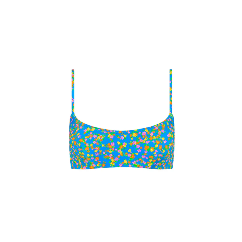 La Bella Invisible Underwire Crop Bikini Top-Kulani Kinis-1000 Palms