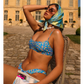 La Bella Invisible Underwire Crop Bikini Top-Kulani Kinis-1000 Palms