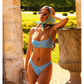 La Bella Invisible Underwire Crop Bikini Top-Kulani Kinis-1000 Palms