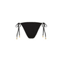 Twilight Black Dipped Cheeky Tie Bottoms-Kulani Kinis-1000 Palms