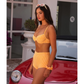 Orange Cream Cheeky Retro Swim Short-Kulani Kinis-1000 Palms