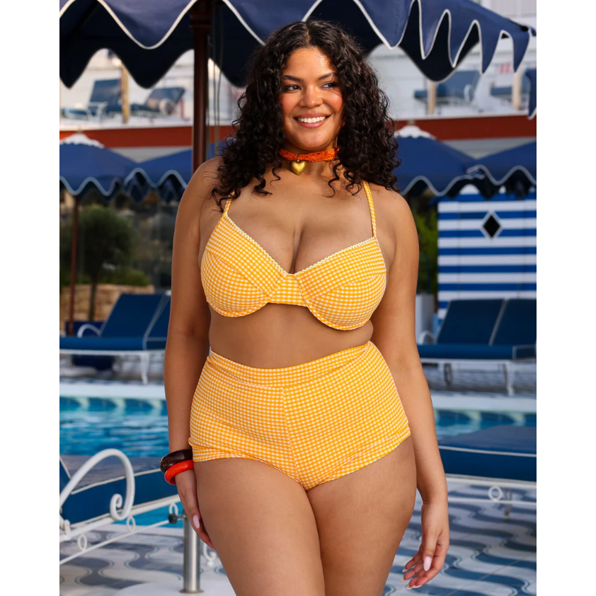 Orange Cream Underwire Bikini Top-Kulani Kinis-1000 Palms