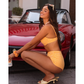 Orange Cream Underwire Bikini Top-Kulani Kinis-1000 Palms