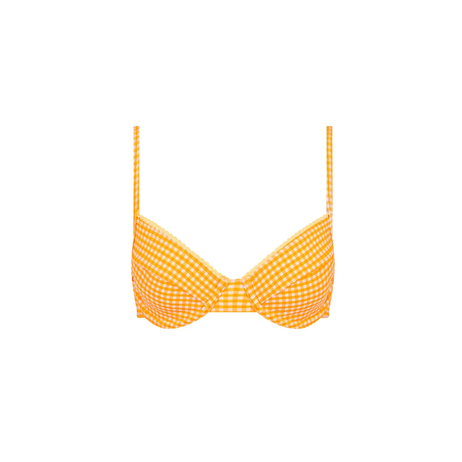 Orange Cream Underwire Bikini Top-Kulani Kinis-1000 Palms