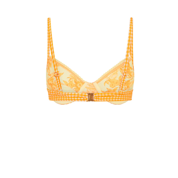 Orange Cream Underwire Bikini Top-Kulani Kinis-1000 Palms
