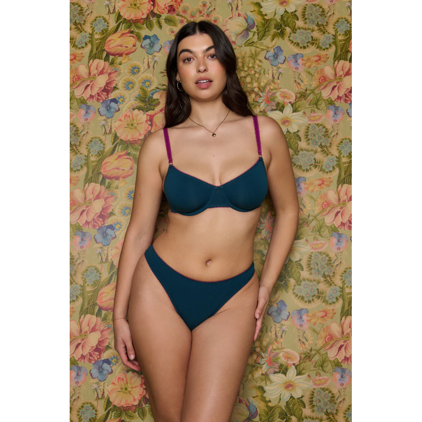 Freda Organic Cotton Thong-Dora Larsen-1000 Palms