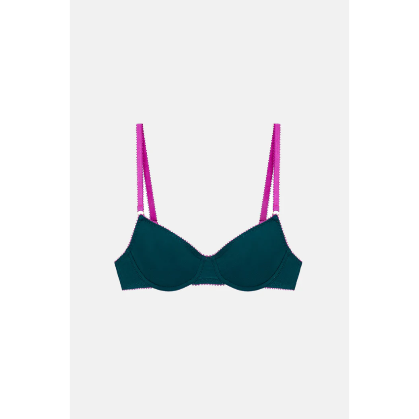 Freda Organic Cotton Underwire-Dora Larsen-1000 Palms