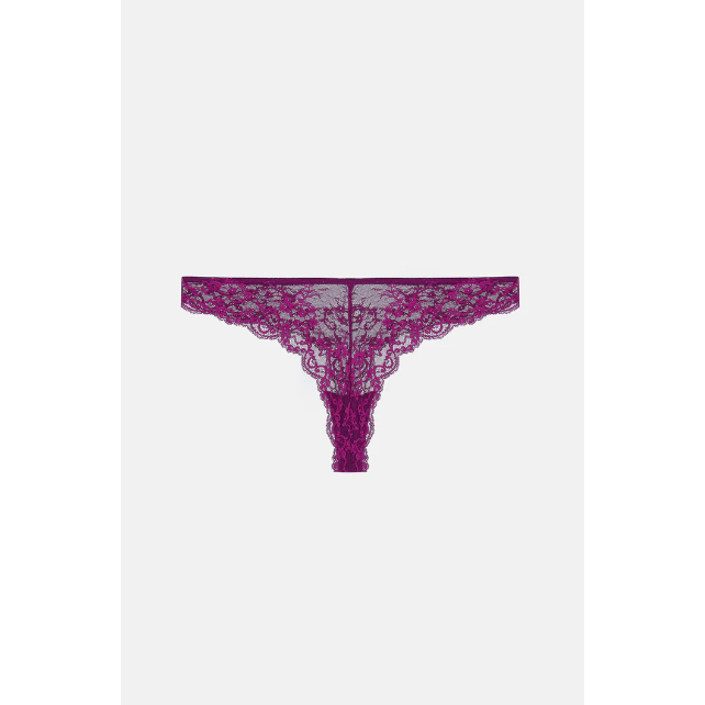 Odette Floral Lace Knicker-Dora Larsen-1000 Palms