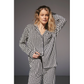 Houndstooth Collard PJ set-Bambi & Birdie-1000 Palms