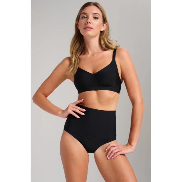 Invisible V-Neck Bra-Siella-1000 Palms