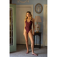 Maroon Crochet Kim One Piece-montce-1000 Palms
