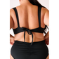 The Sweetheart Underwire Top Matte Black-Londre-1000 Palms