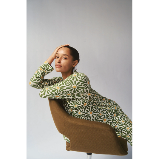 Daisy Dreams Ladies Collared Set-Bambi & Birdie-1000 Palms