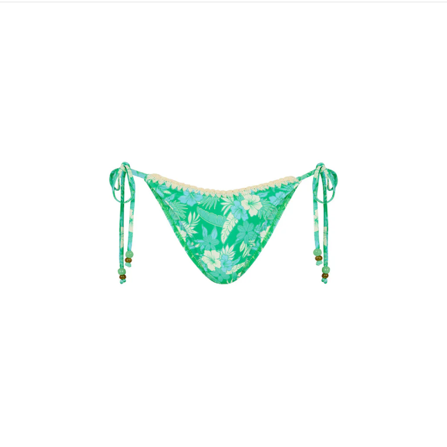 Barefoot Breeze Cheeky tie Bikini Bottom-Kulani Kinis-1000 Palms