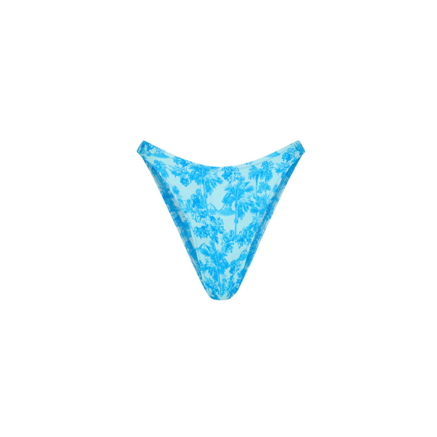Ocean Paradise Vintage Bikini bottom-Kulani Kinis-1000 Palms