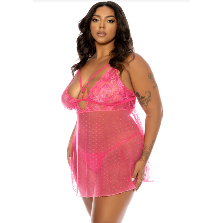Aphrodite Baby Doll Dress-Oh La La Cheri-1000 Palms