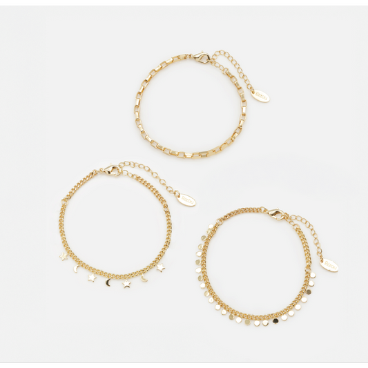 Charm bracelet set-Bizou-1000 Palms