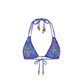 Electric Bloom Halter Bikini Top-Kulani Kinis-1000 Palms