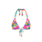 Paradise Pop Halter Bikini Top-Kulani Kinis-1000 Palms