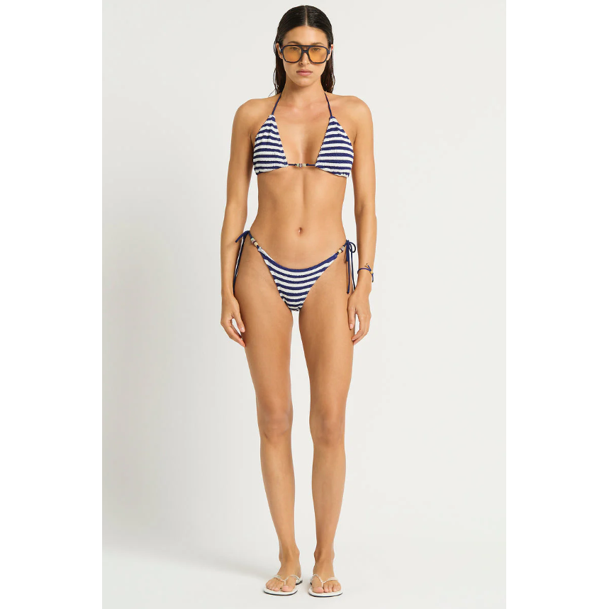 Navy & White Beaded Ingrid Tri-bond-eye-1000 Palms