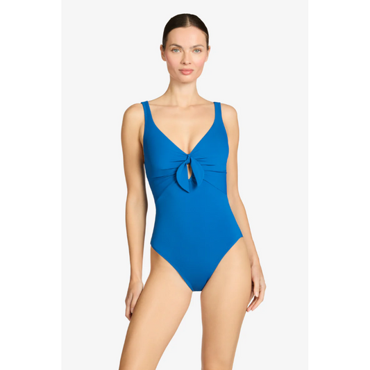 Ava Knot One Piece Lapis-Robin Piccone-1000 Palms