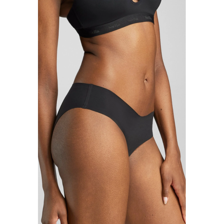 Organic Cotton no Show Bikini-Siella-1000 Palms