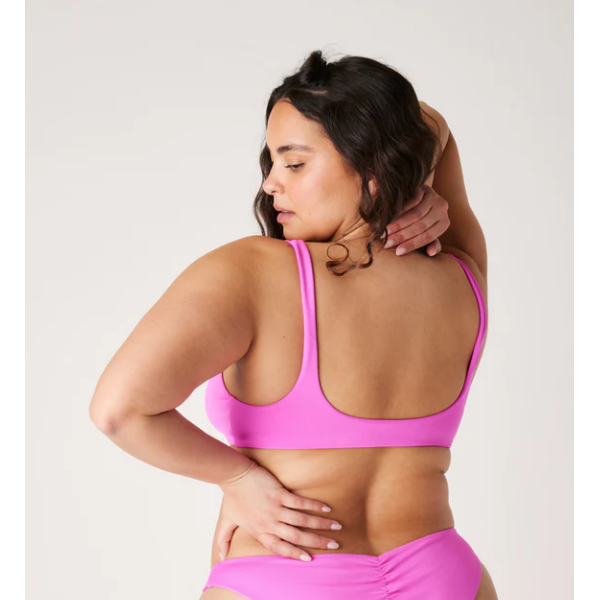 The Plunge Scoop Top Fuchsia-Londre-1000 Palms