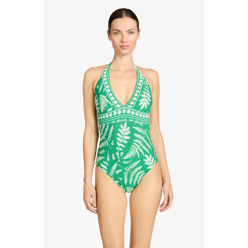 Hailey Halter Emerald-1000 Palms Boutique-1000 Palms