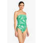 Hailey Bandeau One Piece Emerald-Robin Piccone-1000 Palms